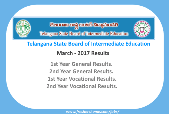 telangana board intermediate education results