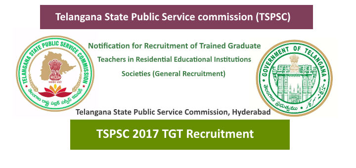 tspsc tgt recruitment 2017