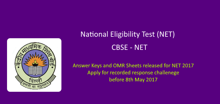cbse net answer keys
