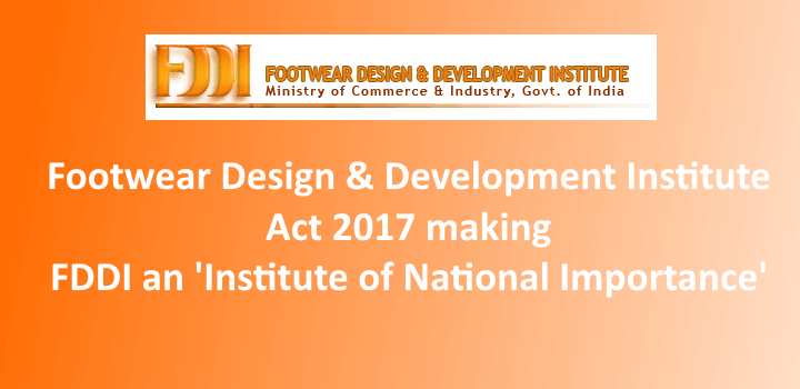 fddi institute of national importance