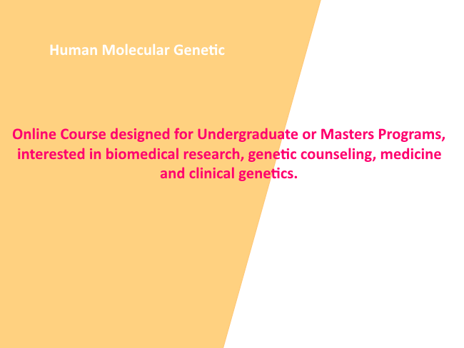 human molecular genetics online course