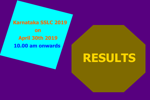 karnataka SSLC 2019 results