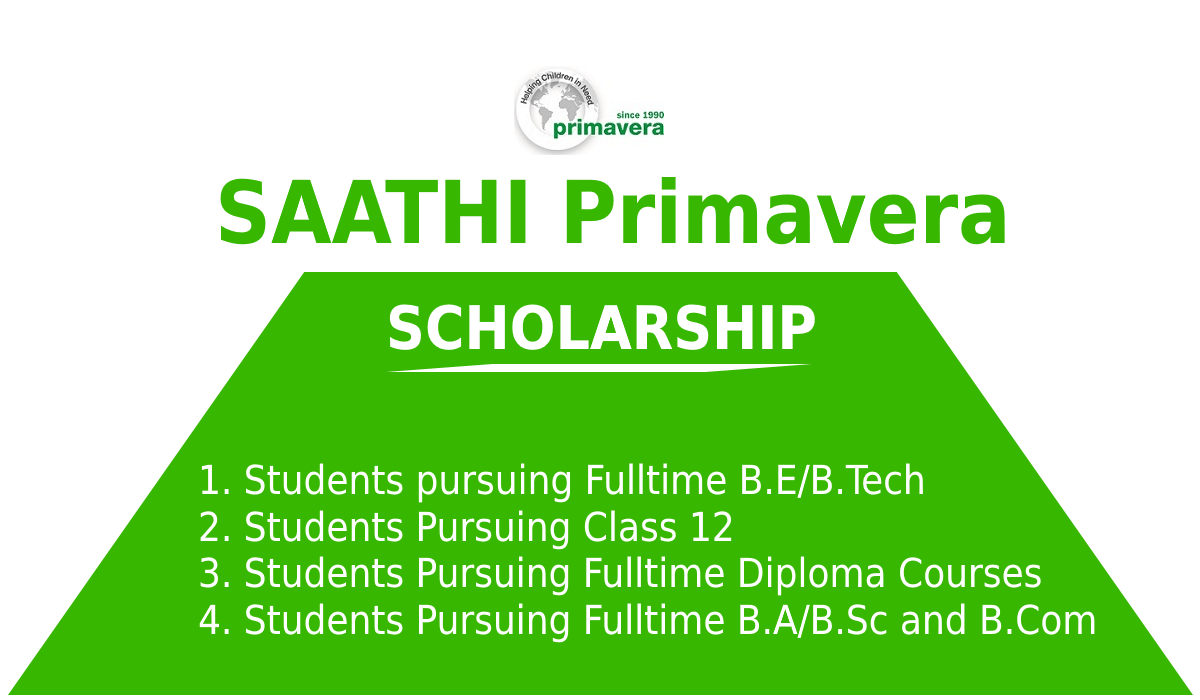 SAATHI Primavera Scholarship