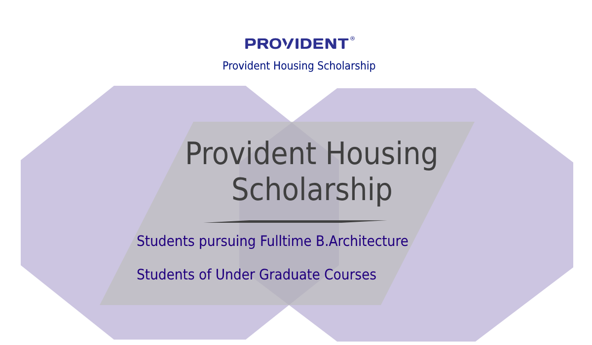 Provident Housing Scholarship
