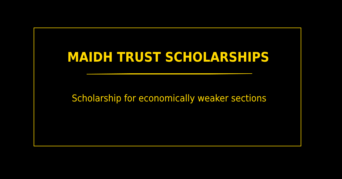 Maidh Trust Scholarship