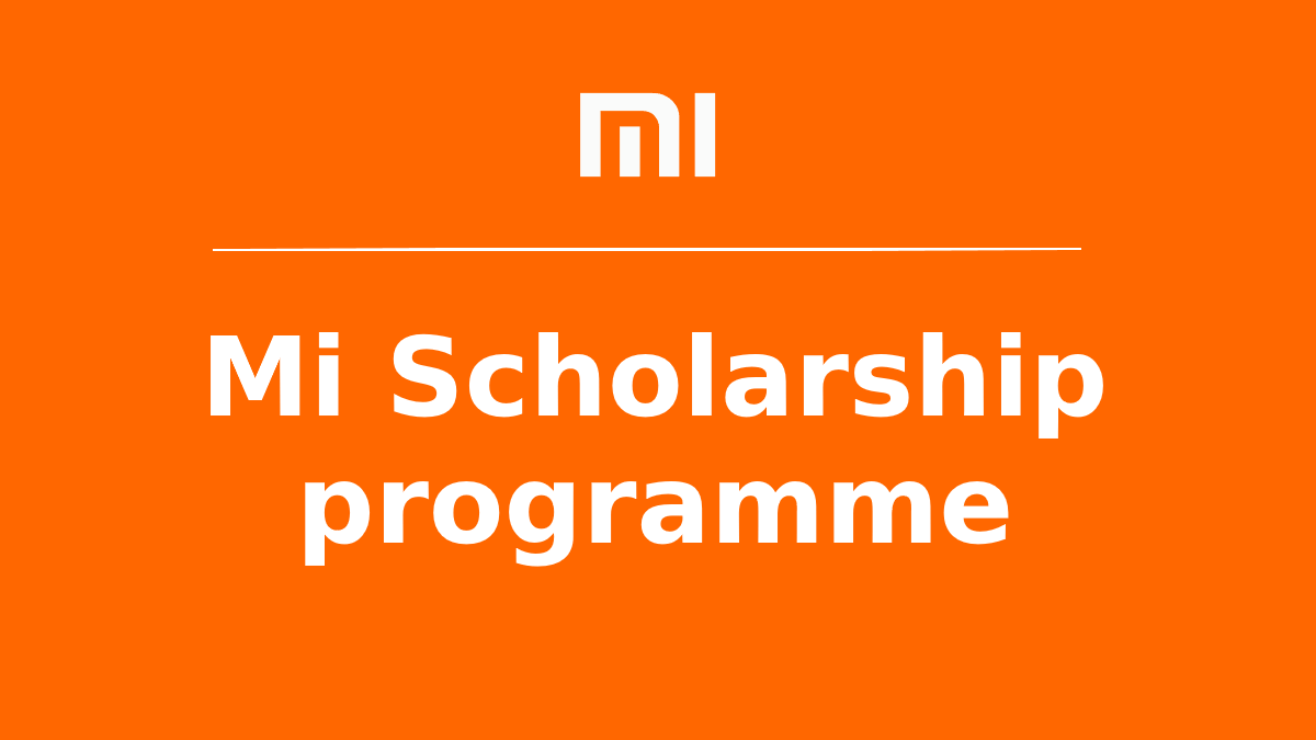 Mi Scholarship programme