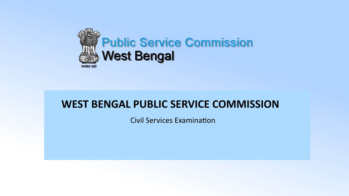 WBPSC Civil Services Examination 2021