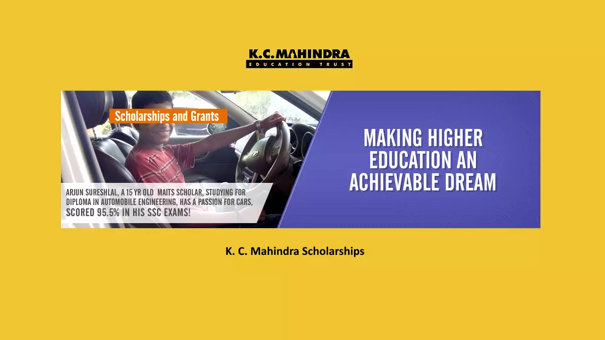 K. C. MahindraS cholarships