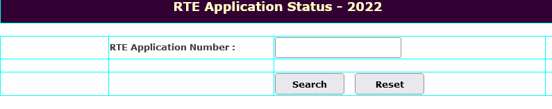 RTE 2022 ApplicationStatus